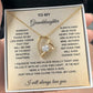 To My Granddaughter  | Forever Love Necklace