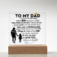 To My Dad From Your Daughter | You Are Appreciated | Christmas and Thanksgiving Gift