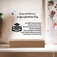 Congratulations  on Your Graduation | Graduation Gift | Acrylic Lamp