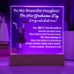 To My Beautiful Daughter| Acrylic Lamp | You Did It!