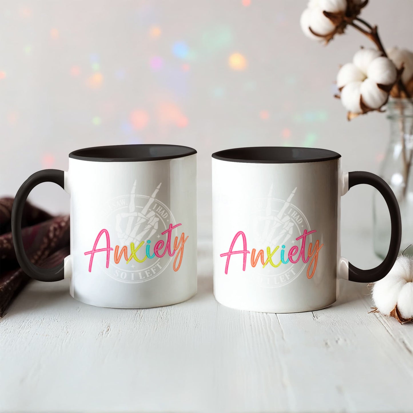 "Ghost Mode": Anxiety Mug