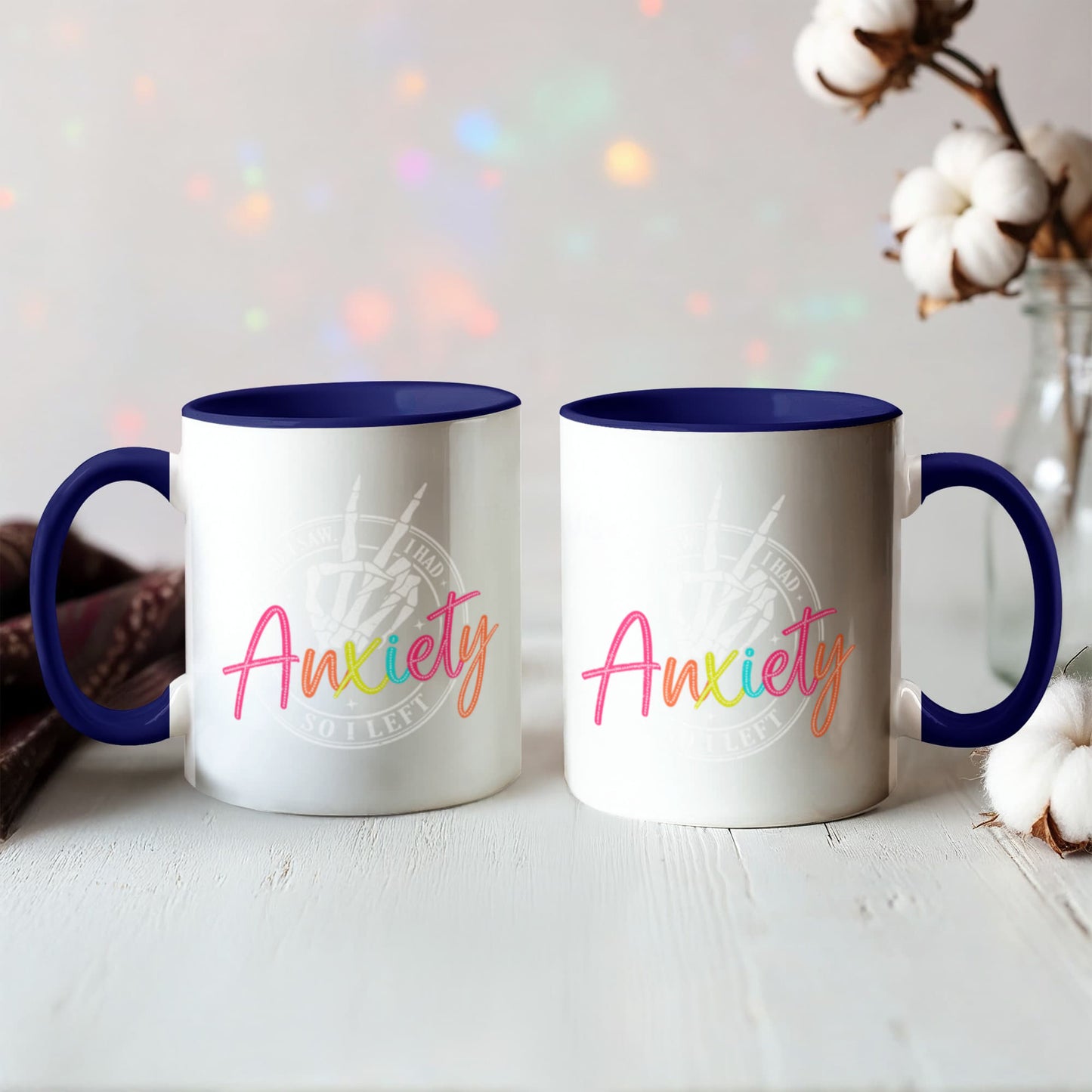 "Ghost Mode": Anxiety Mug
