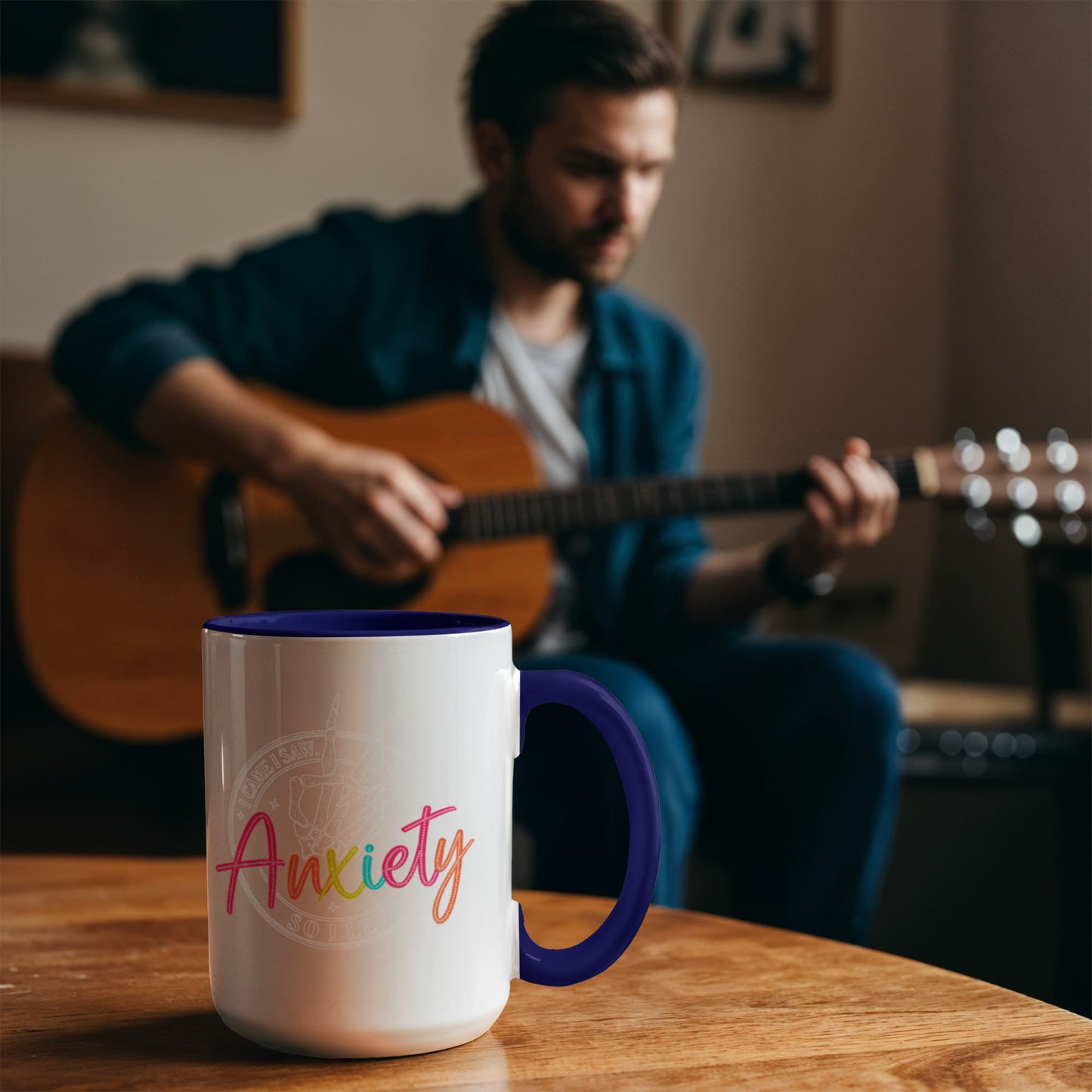 "Ghost Mode": Anxiety Mug