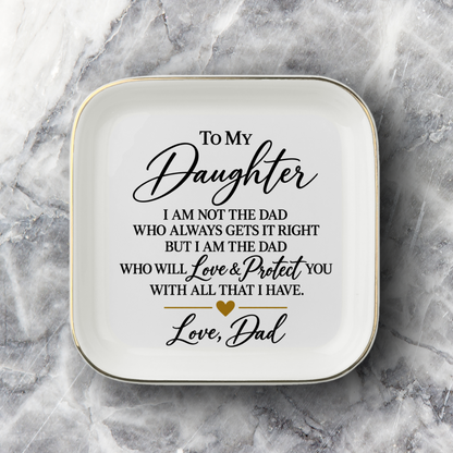 To My Daughter | A Little Piece of My Heart for Her Dresser