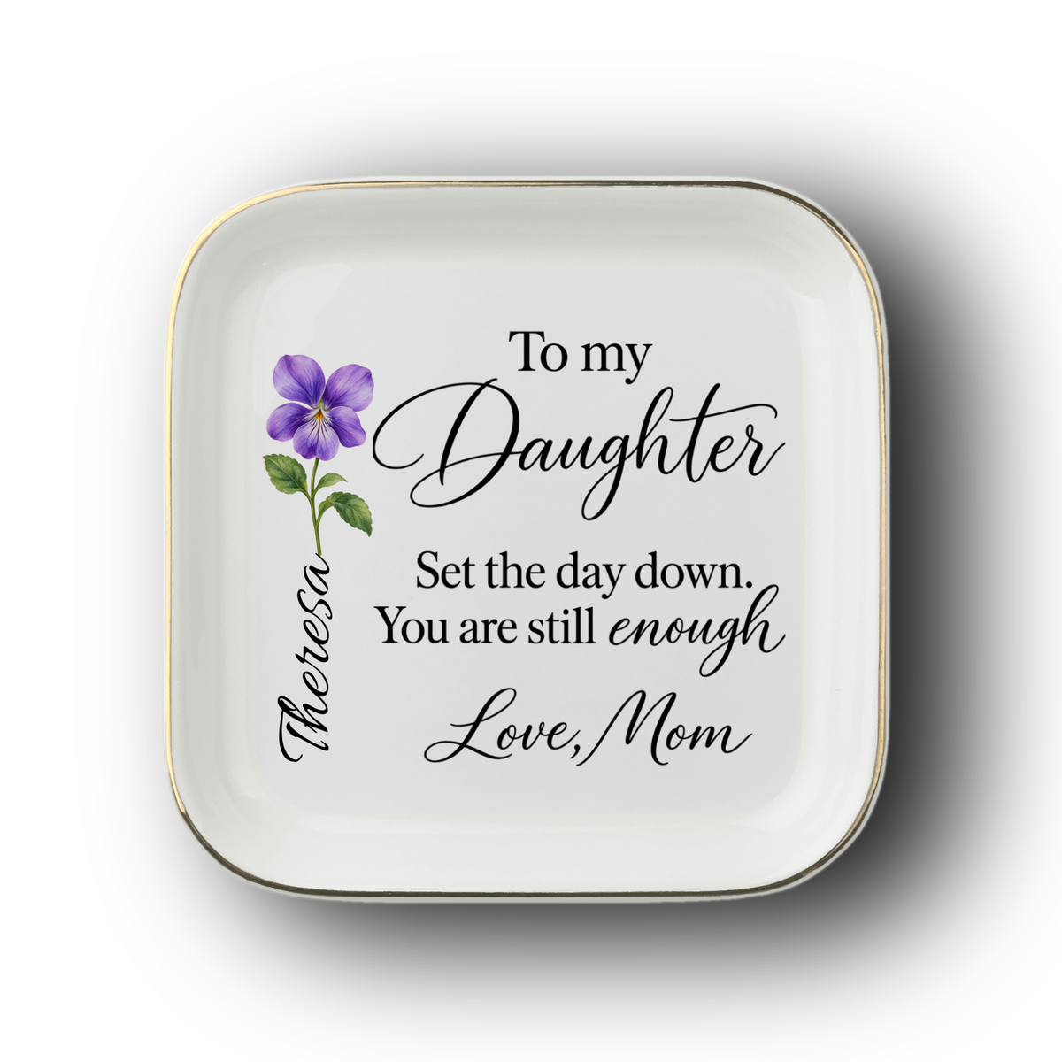 Jewelry To My Daughter| You Are Enough