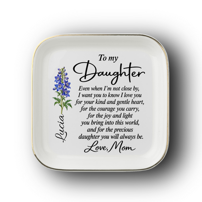 Personalized Jewelry Dish | My Baby Girl From Mom