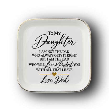 To My Daughter | A Little Piece of My Heart for Her Dresser