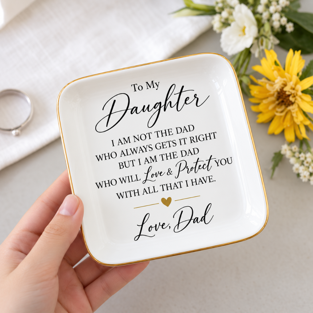 To My Daughter | A Little Piece of My Heart for Her Dresser