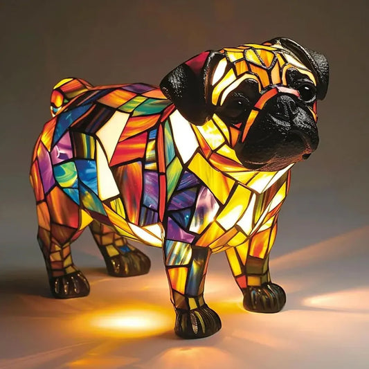 Charming Animal Resin LED Lamp