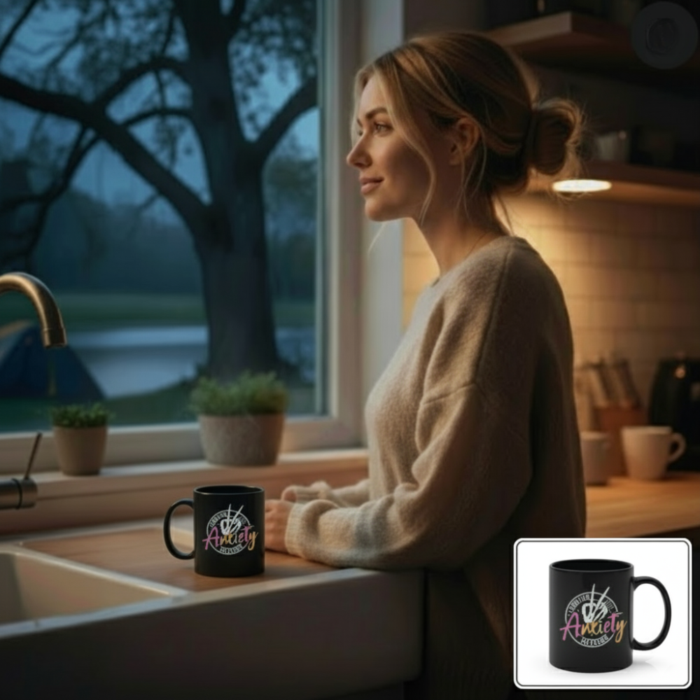 "Ghost Mode": Anxiety Mug