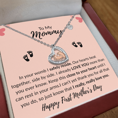 Heartfelt Baby Feet Necklace