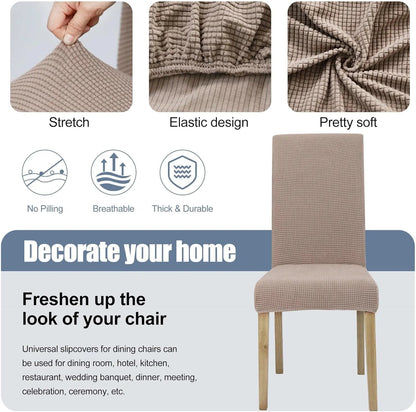 Snap-Fit LuxeShield Chair Cover