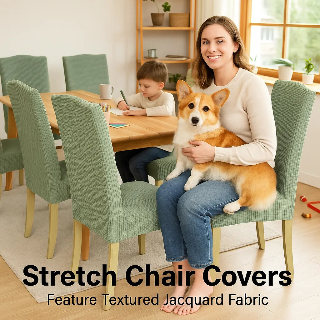 Snap-Fit LuxeShield Chair Cover