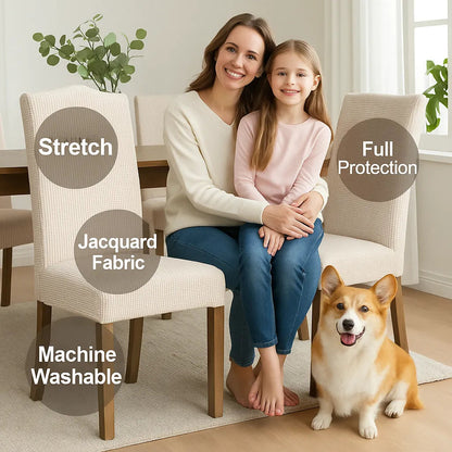 Snap-Fit LuxeShield Chair Cover