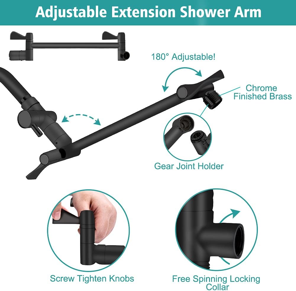 Ultimate Rainfall Shower Combo