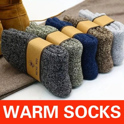 FrostGuard™ Ultra-Warm Winter Socks (3-Pair Thermal Set)