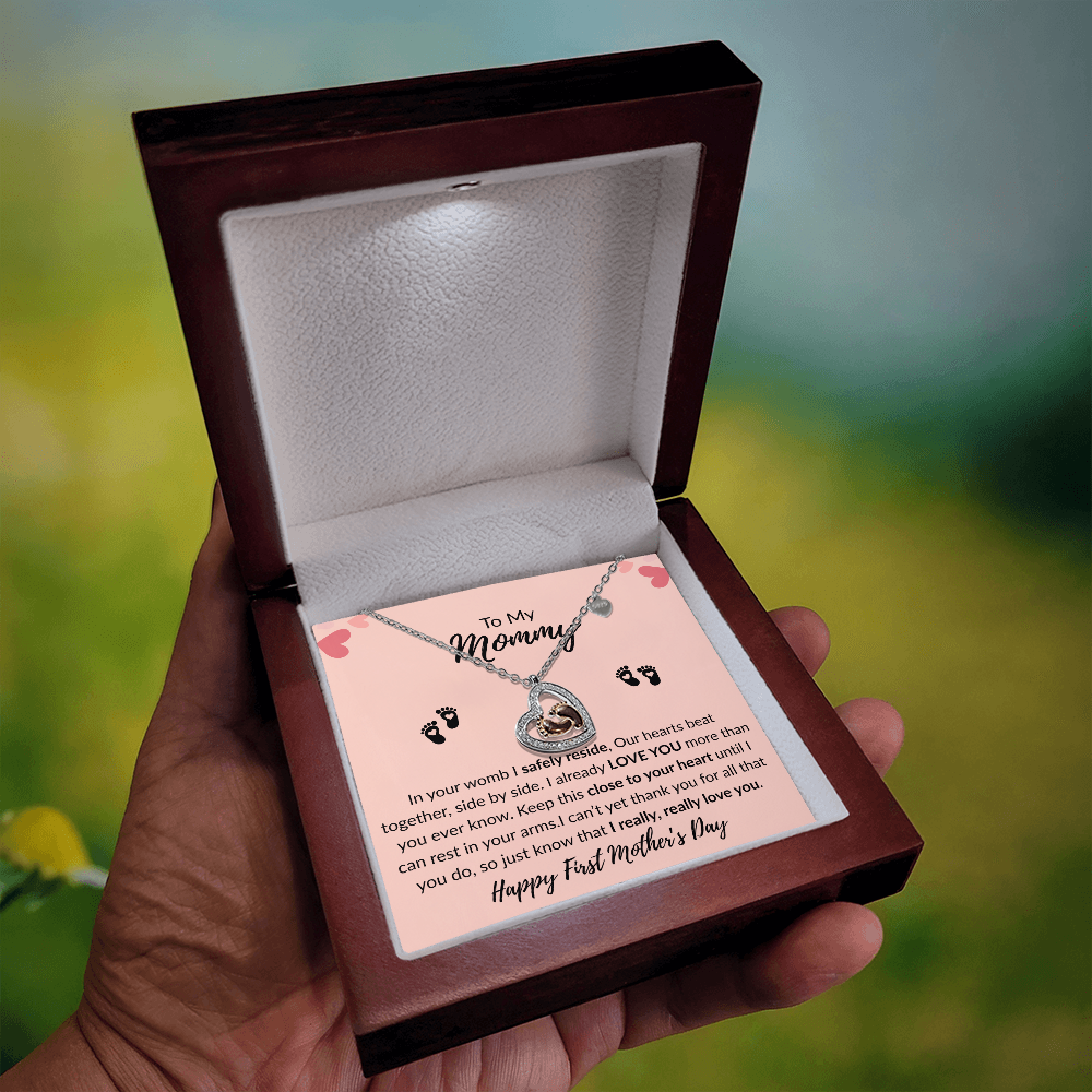 Heartfelt Baby Feet Necklace