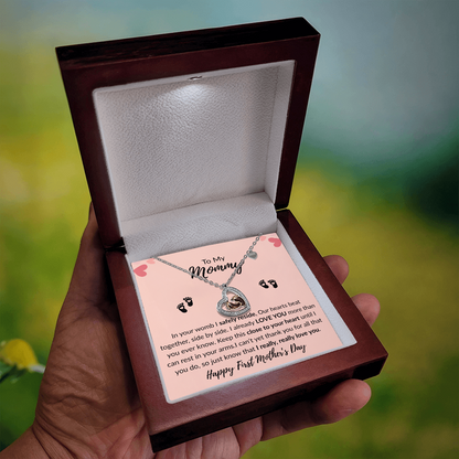 Heartfelt Baby Feet Necklace
