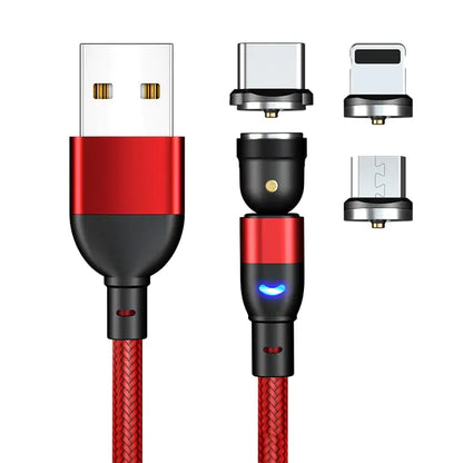 540 Degrees Fast Charging Magnetic Cable Charger